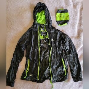 Portable Raincoat, Lightweight Breathable Waterproof Rain Jacket